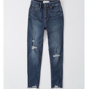 Abercrombie Curve Love High Rise Super Skinny